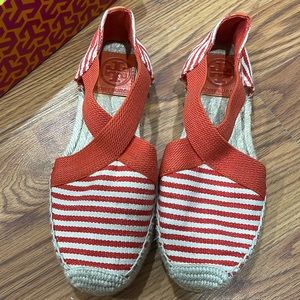 Tory Burch Catalina espadrille-strip